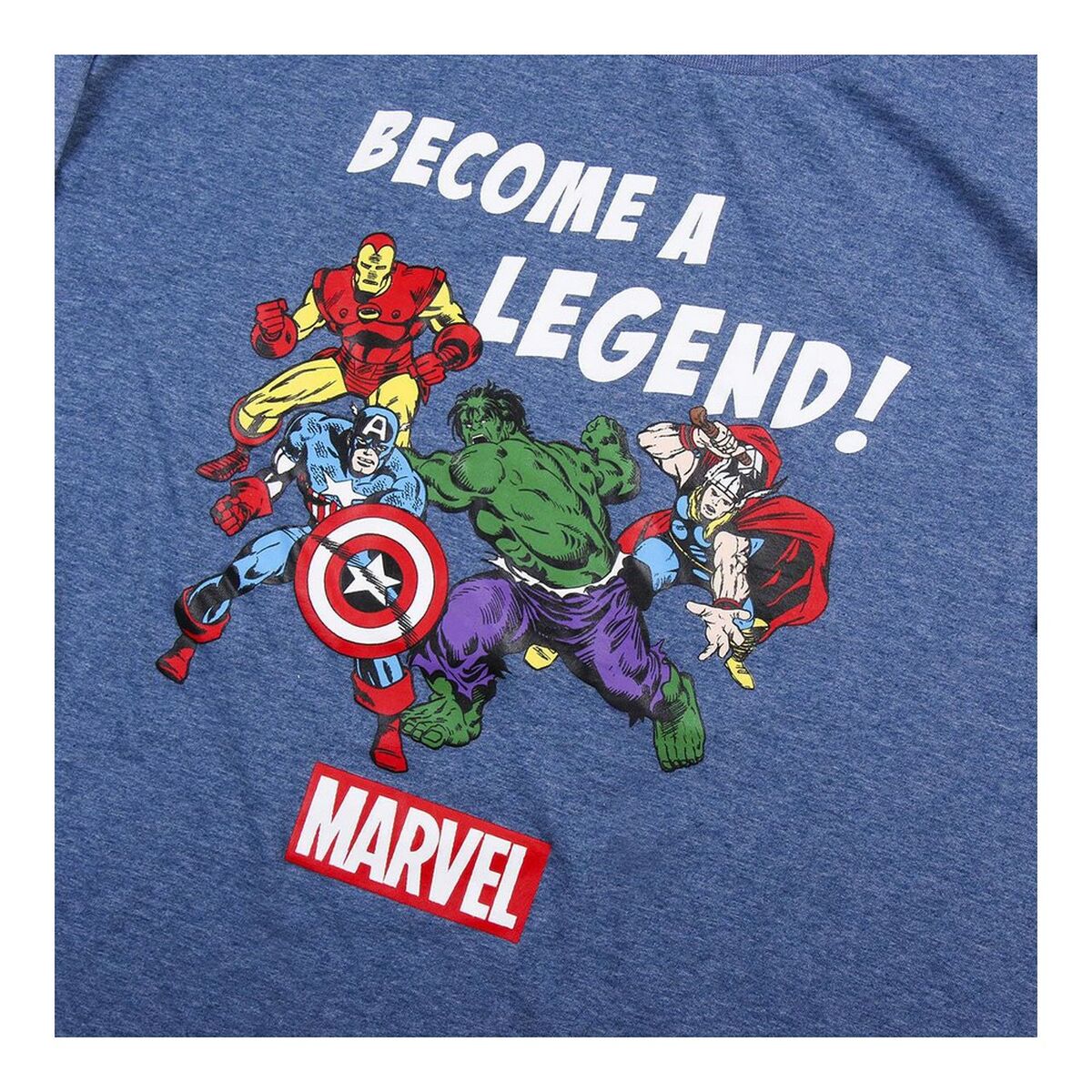 Pyjamas Marvel Grå (Vuxna) Män - 5