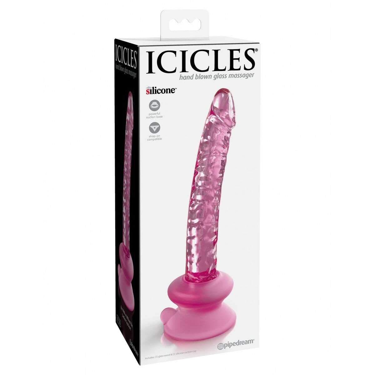 Dildo Pipedream Icicles Rosa - 2