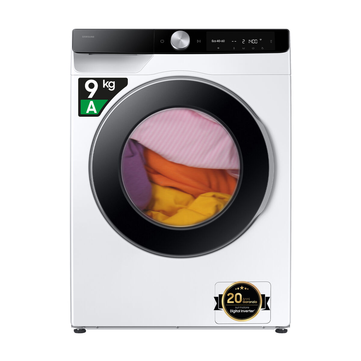 Tvättmaskin Samsung WW90DG6G94LKU3 9 kg 60 cm 1400 rpm