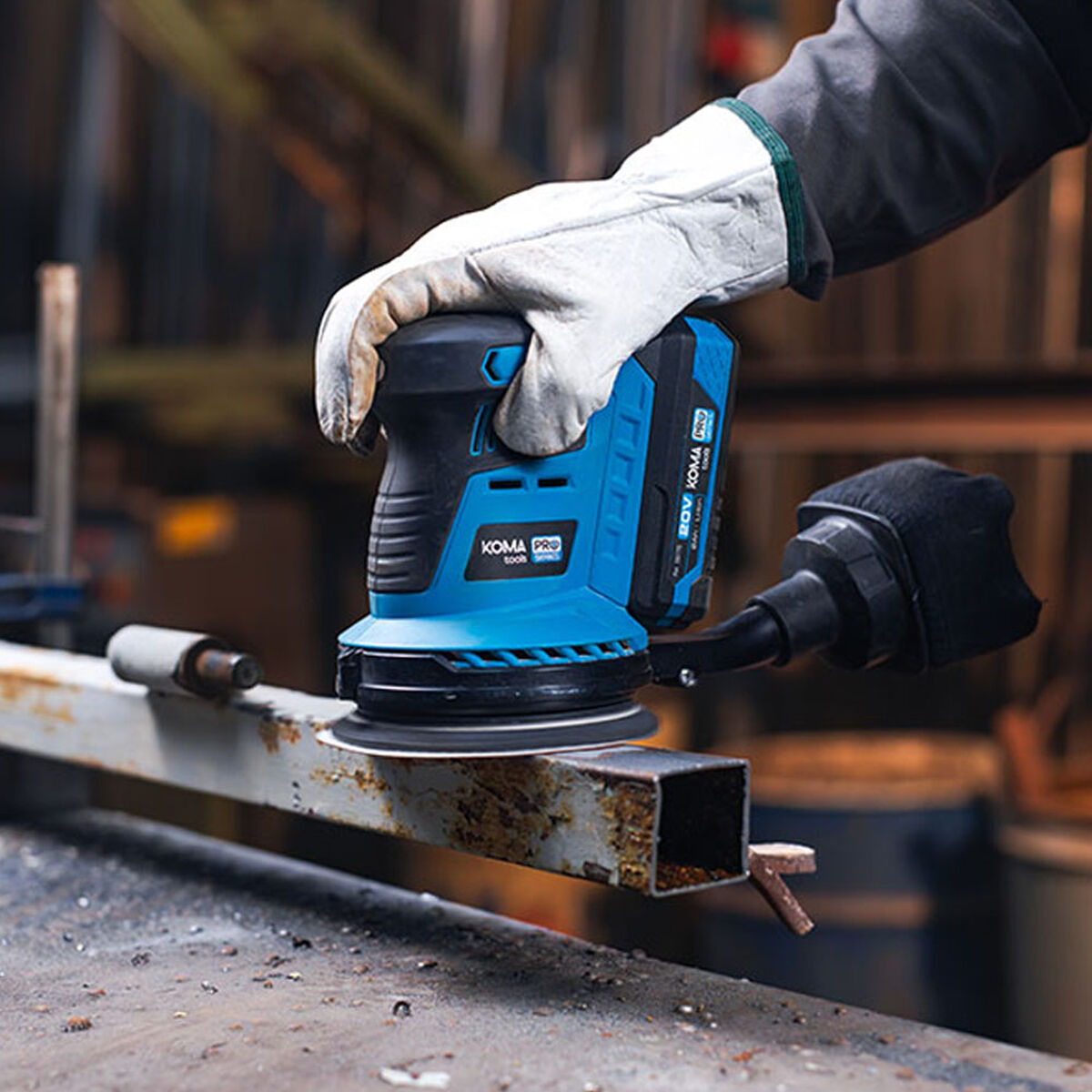 Excenterslip med slumpmässig bana Koma Tools Brushless Ø 125 mm 20 V - 11