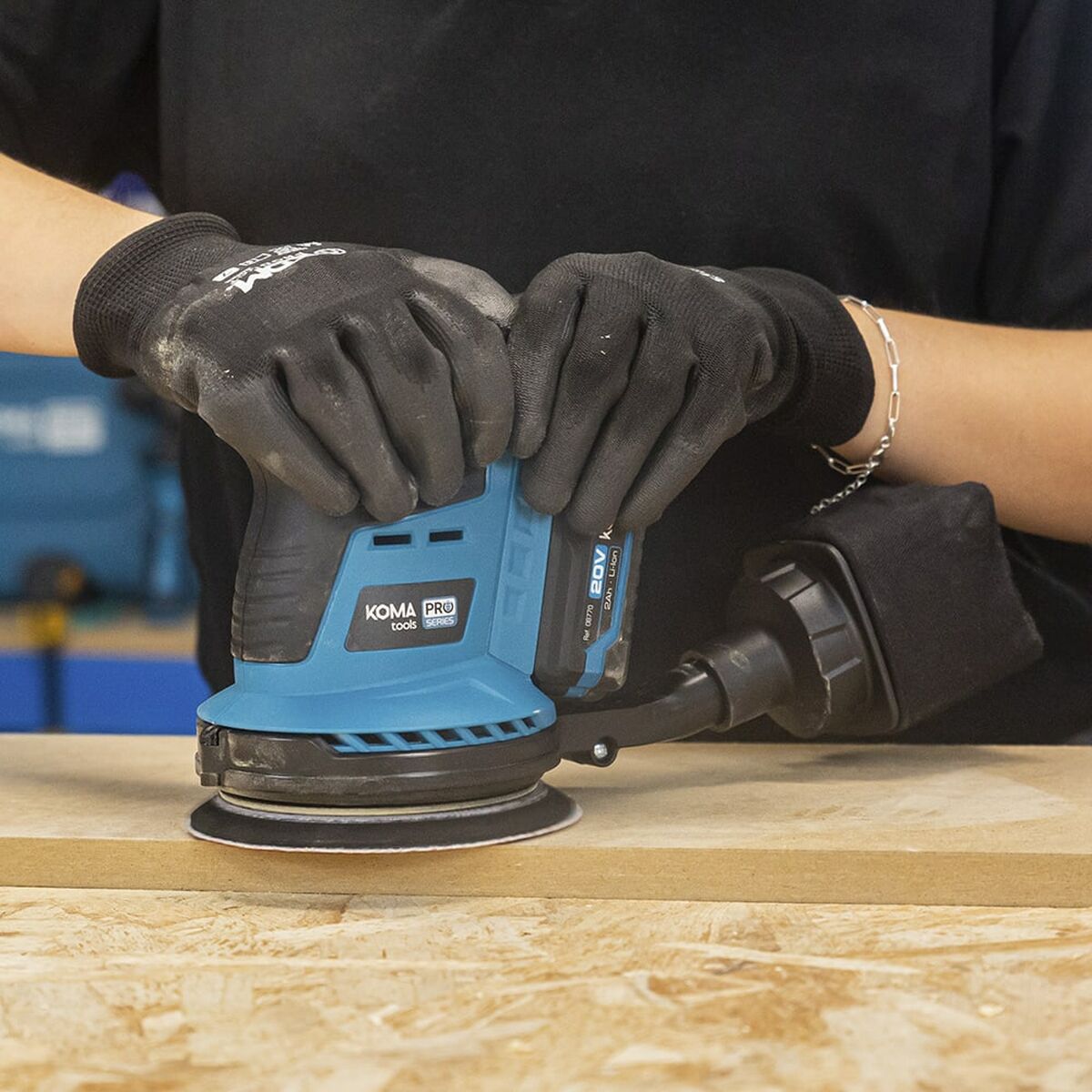 Excenterslip med slumpmässig bana Koma Tools Brushless Ø 125 mm 20 V - 9