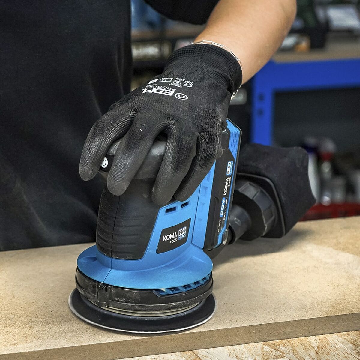 Excenterslip med slumpmässig bana Koma Tools Brushless Ø 125 mm 20 V - 10