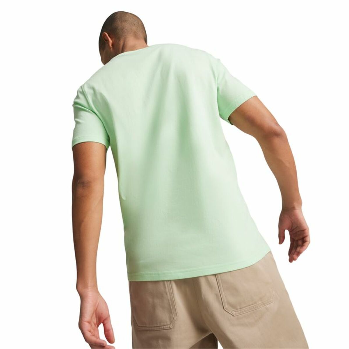 T-shirt med kortärm Herr Puma POWER Graphic  Turkos - 4