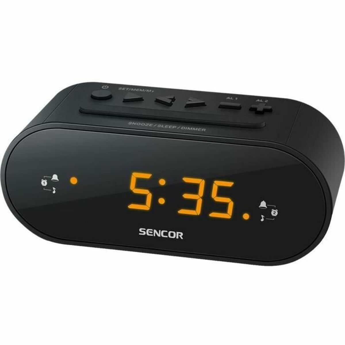 Radio Sencor SRC 1100 B Svart Ambra AM/FM