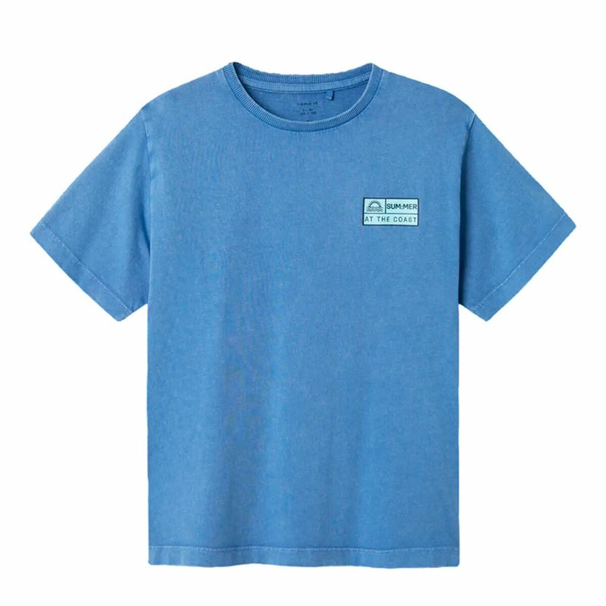 Barn T-shirt med kortärm Name It Nkmfandel Nreg Noos Star Sapphire
