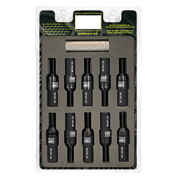 Skruvsats OMP OMPS09971201 28 mm Svart M12 x 1,25