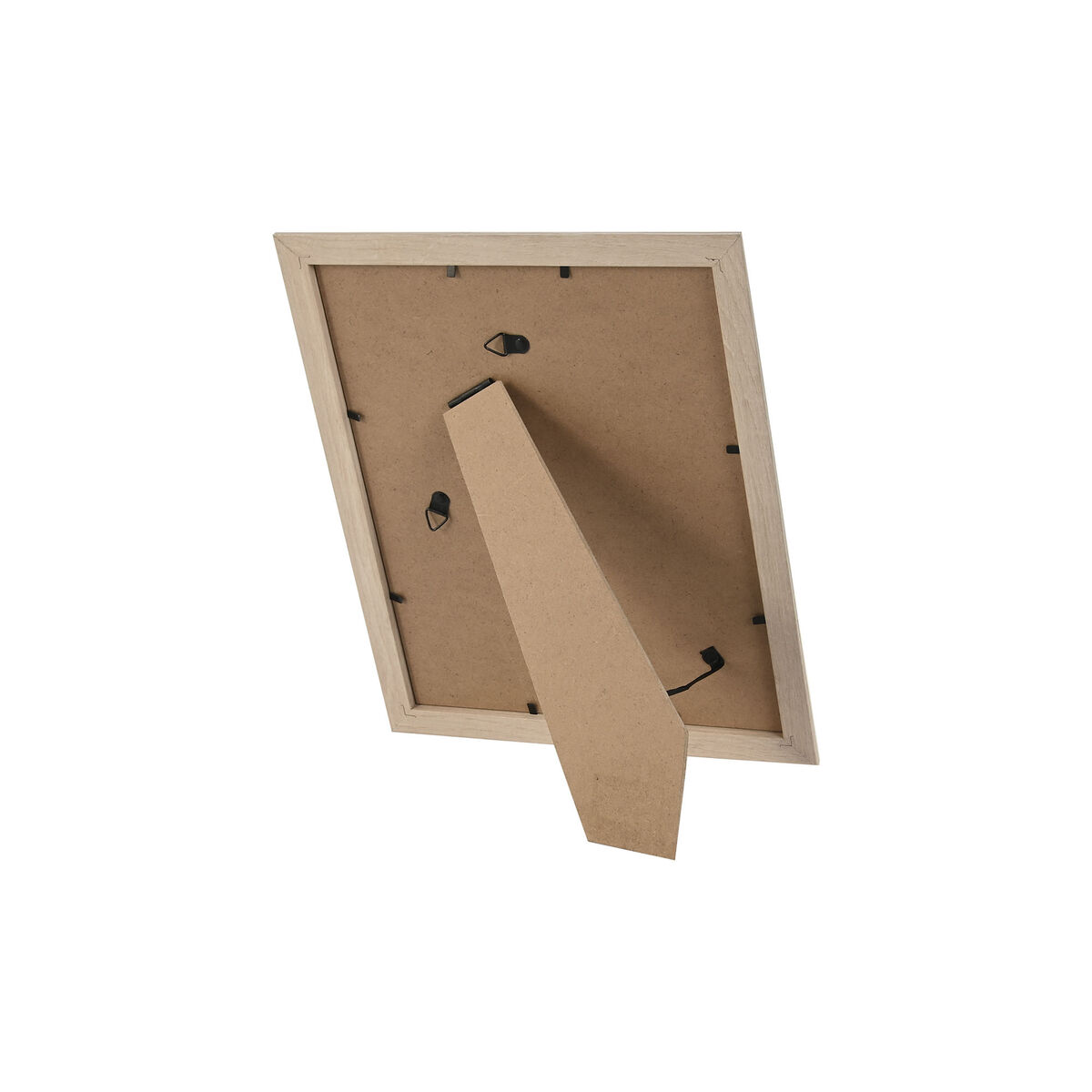 Fotoram Home ESPRIT Brun Beige Kräm Naturell Glas Trä MDF Skandinavisk 23,5 x 2,8 x 28,5 cm (4 antal) - 2