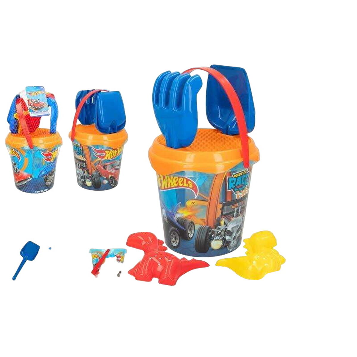 Strandleksaker set Hot Wheels Ø 18 cm - 2