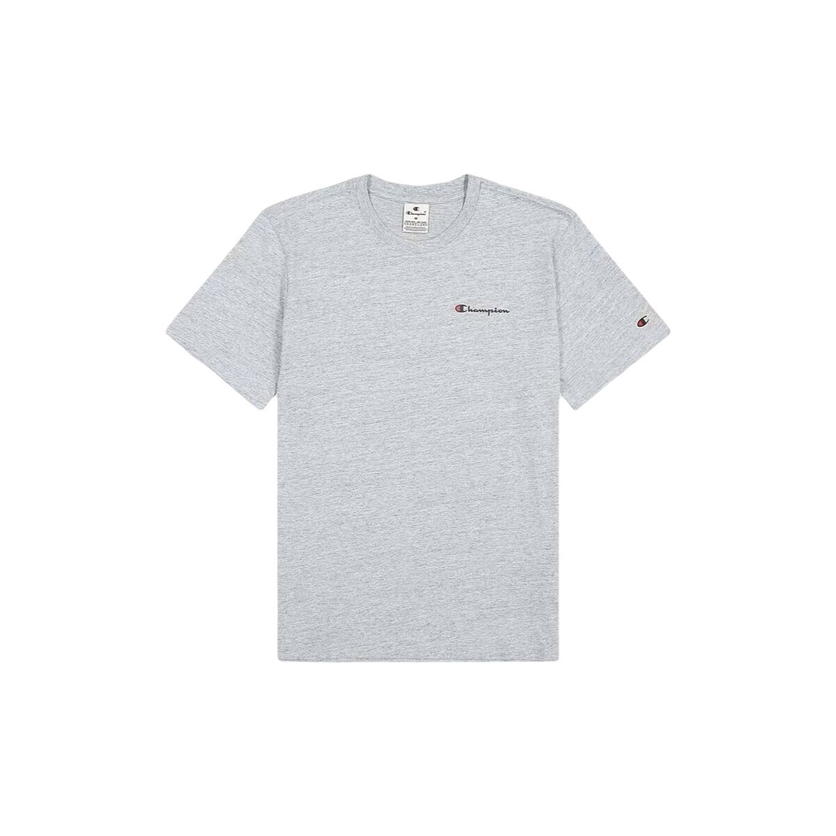 T-shirt med kortärm Herr Champion CHAMPION SS TEE 220264 NOXM Grå