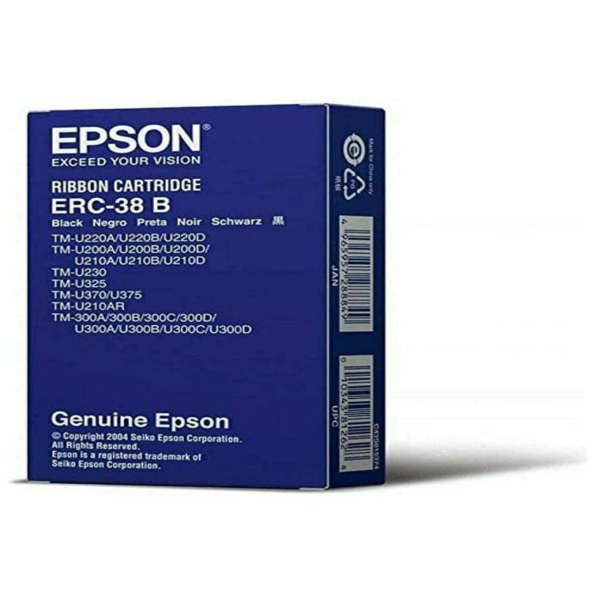 Punktmatris Original Epson ERC-38 Svart