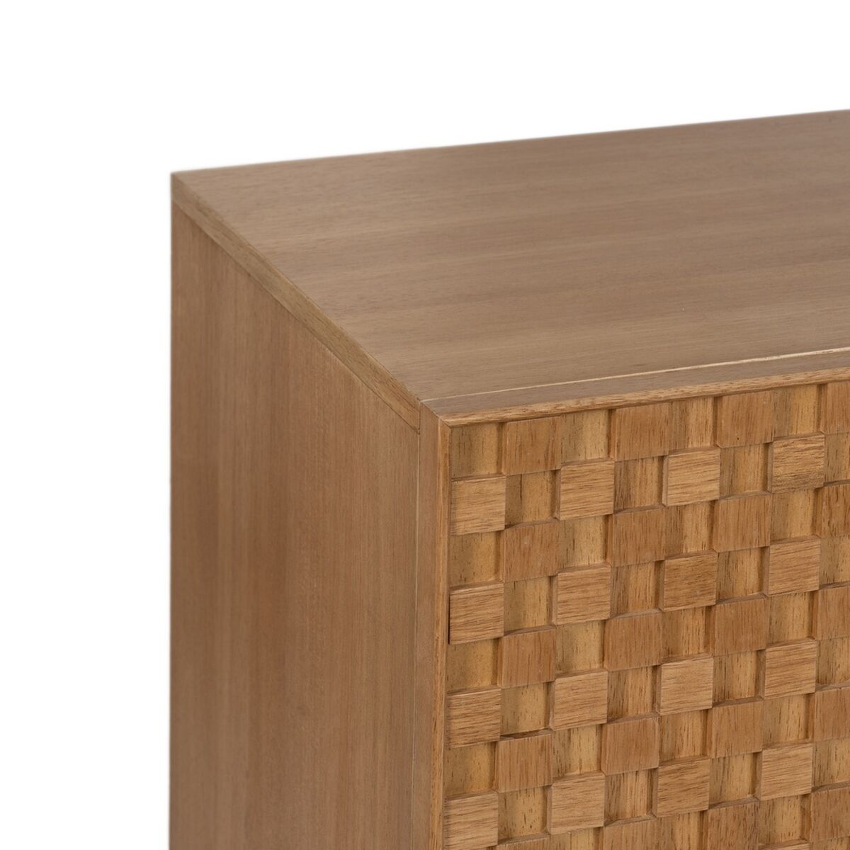 Skänk MARIGNI Svart Naturell Järn Trä MDF 160 x 42,5 x 79 cm - 5