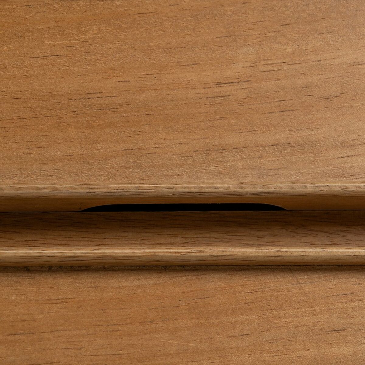 Skänk MARIGNI Svart Naturell Järn Trä MDF 160 x 42,5 x 79 cm - 8