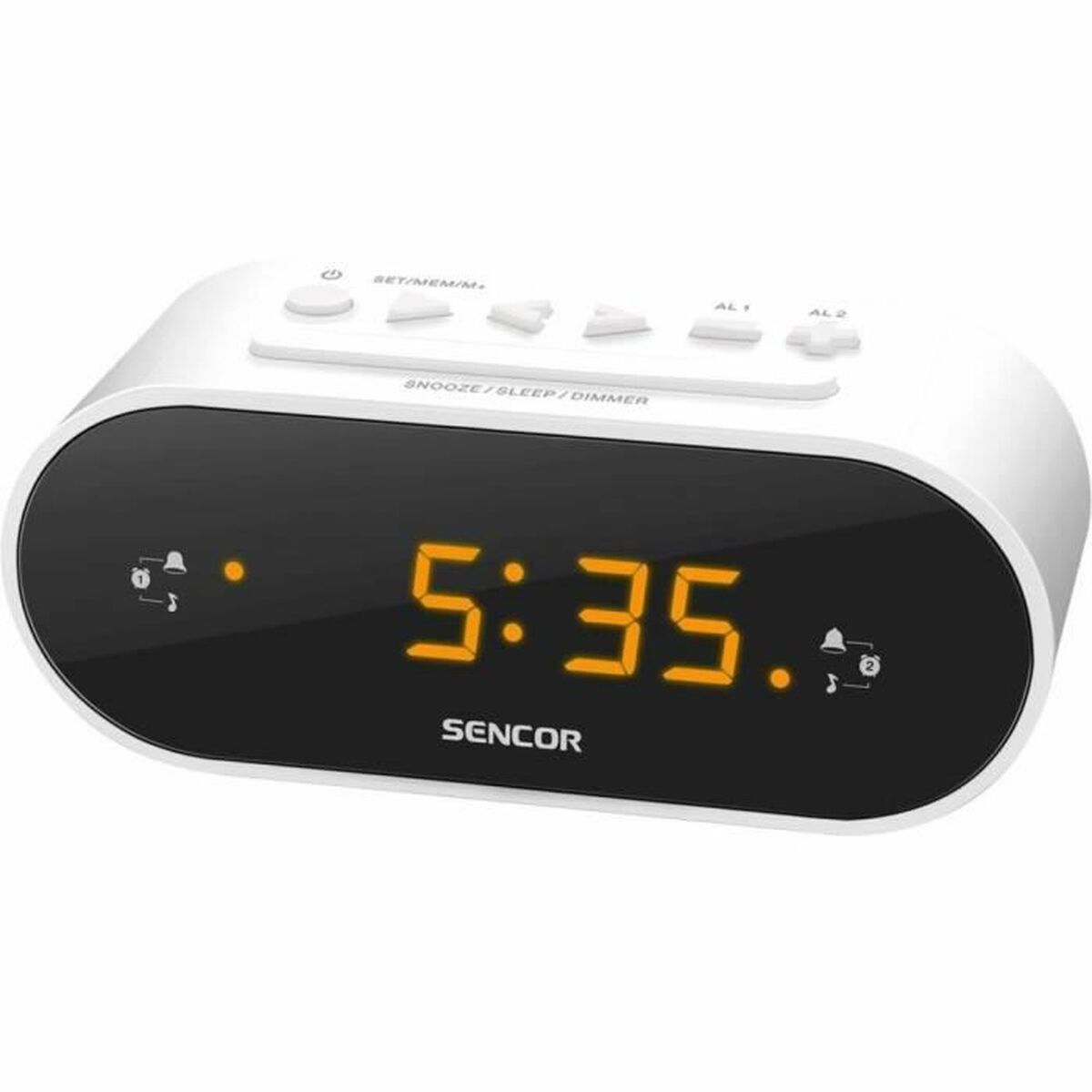 Radio Sencor SRC 1100 W Vit Ambra FM AM/FM