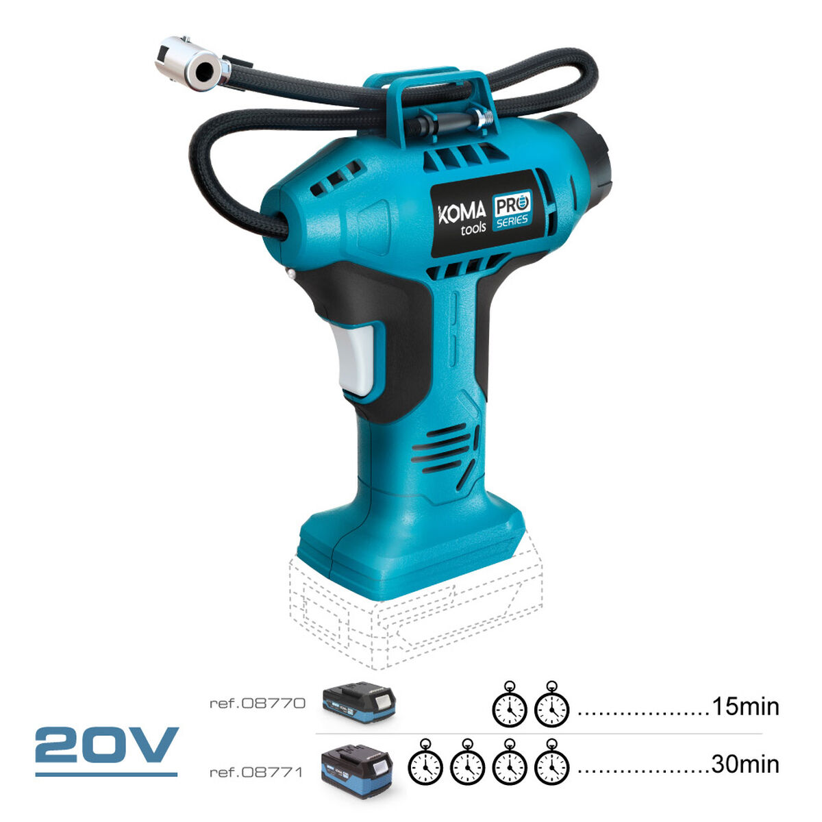 Luftkompressor Koma Tools - 5