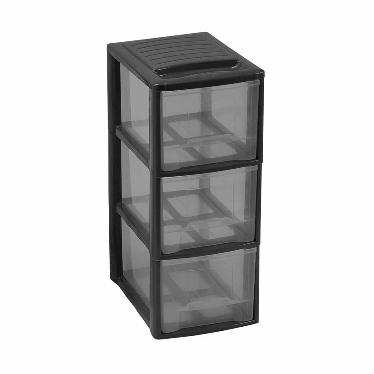 Flerfunktionslådor Mondex Mini Empire A5 3 lådor Svart