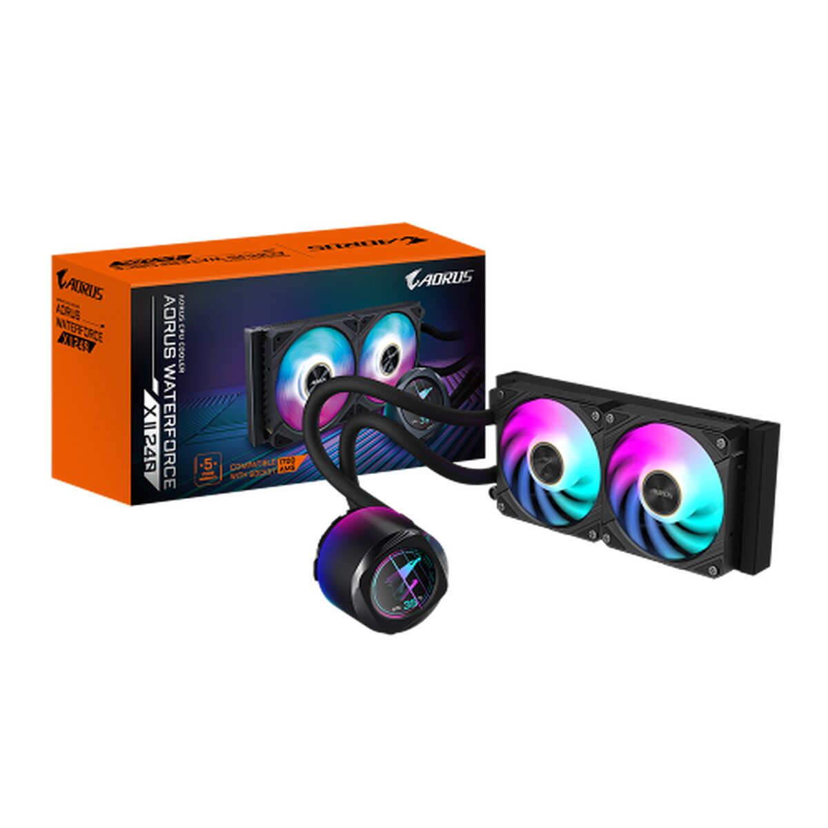 Flytande kylkit Gigabyte AORUS WATERFORCE X II 240