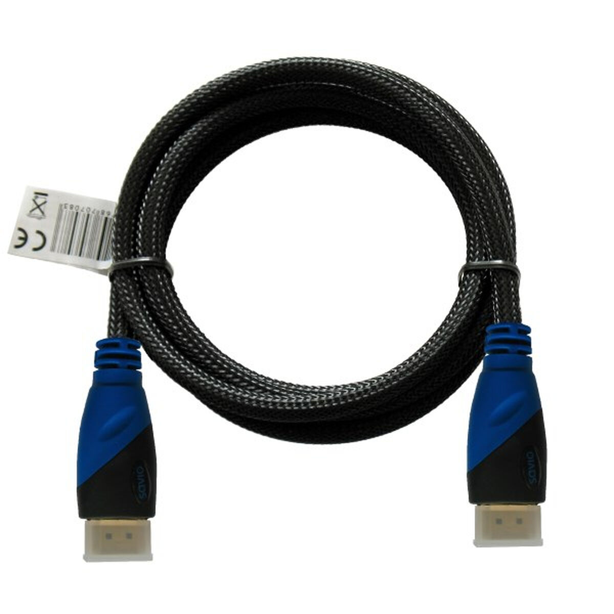 Kabel HDMI Savio CL-02 Blå Svart 1,5 m - 3