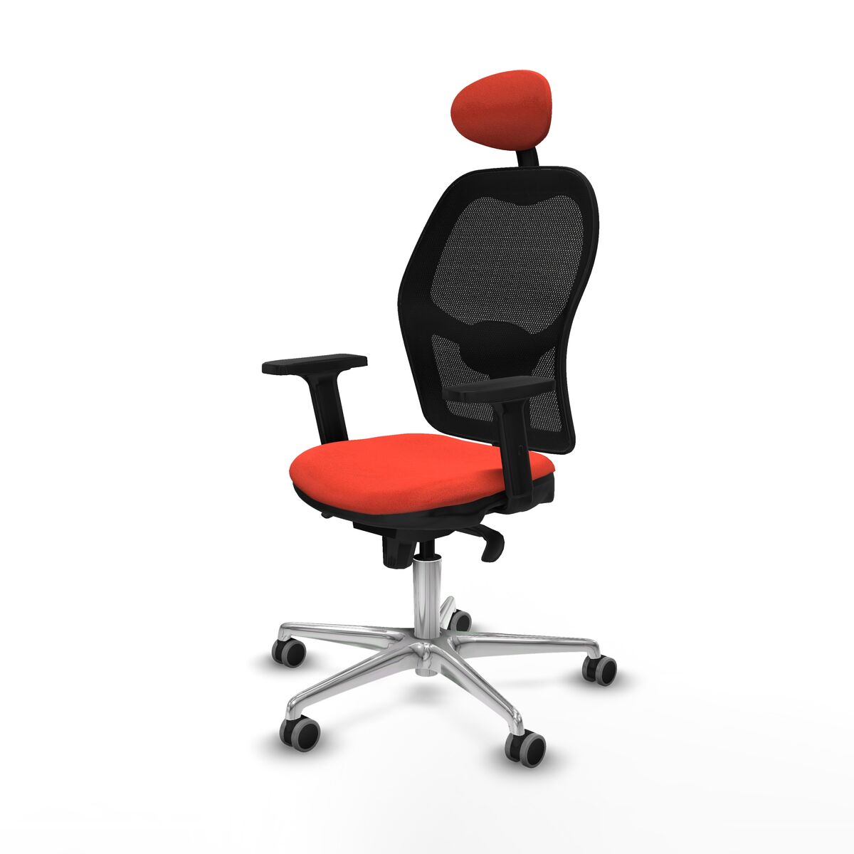 Kontorsstol med nackstöd Jorquera Piqueras y Crespo 2D086G1 Mörk Orange - 2