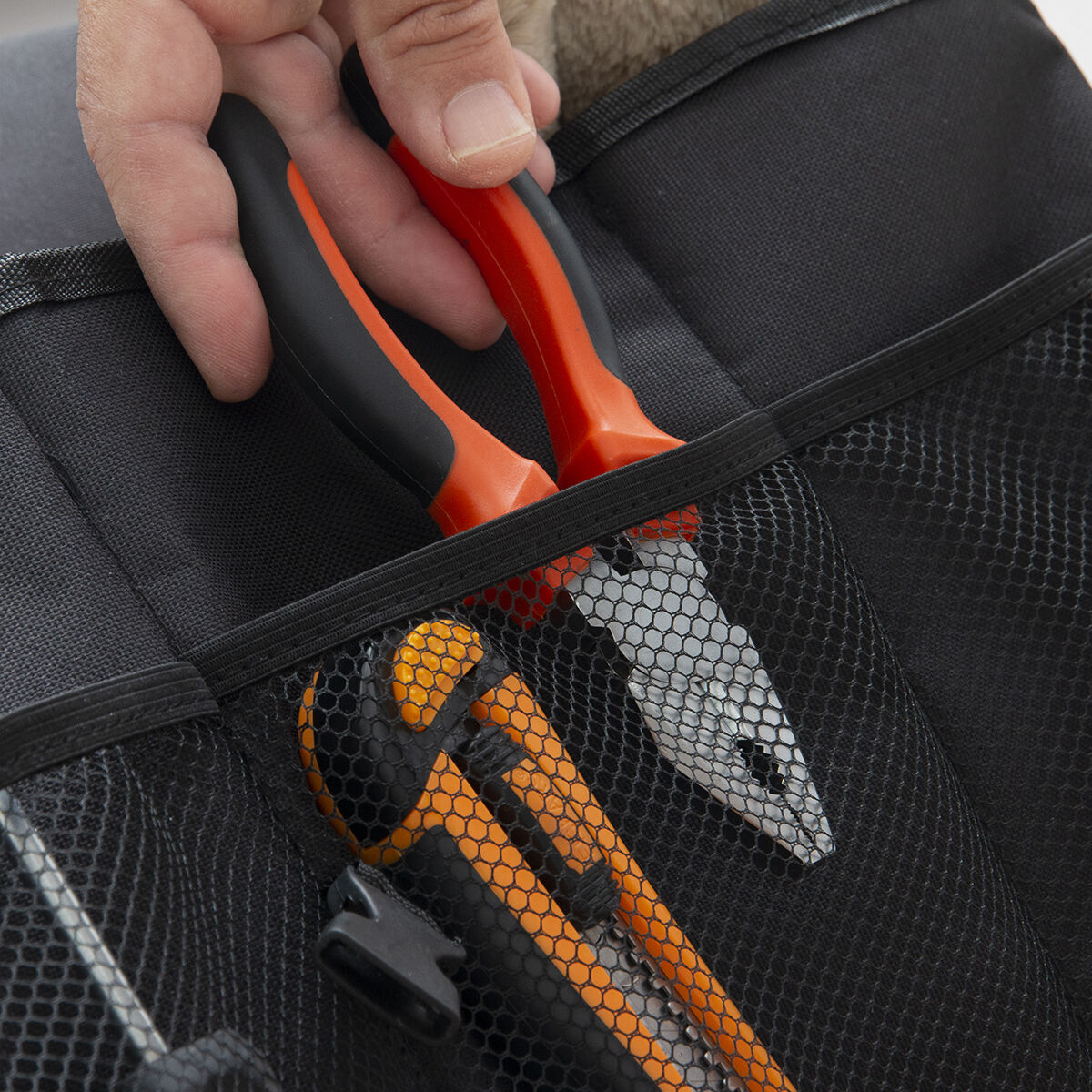 Vikbar förvaring för bilbaklucka Carry InnovaGoods - 20