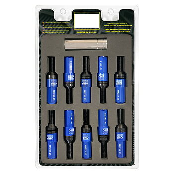 Skruvsats OMP OMPS09971207 28 mm Blå M12 x 1,25
