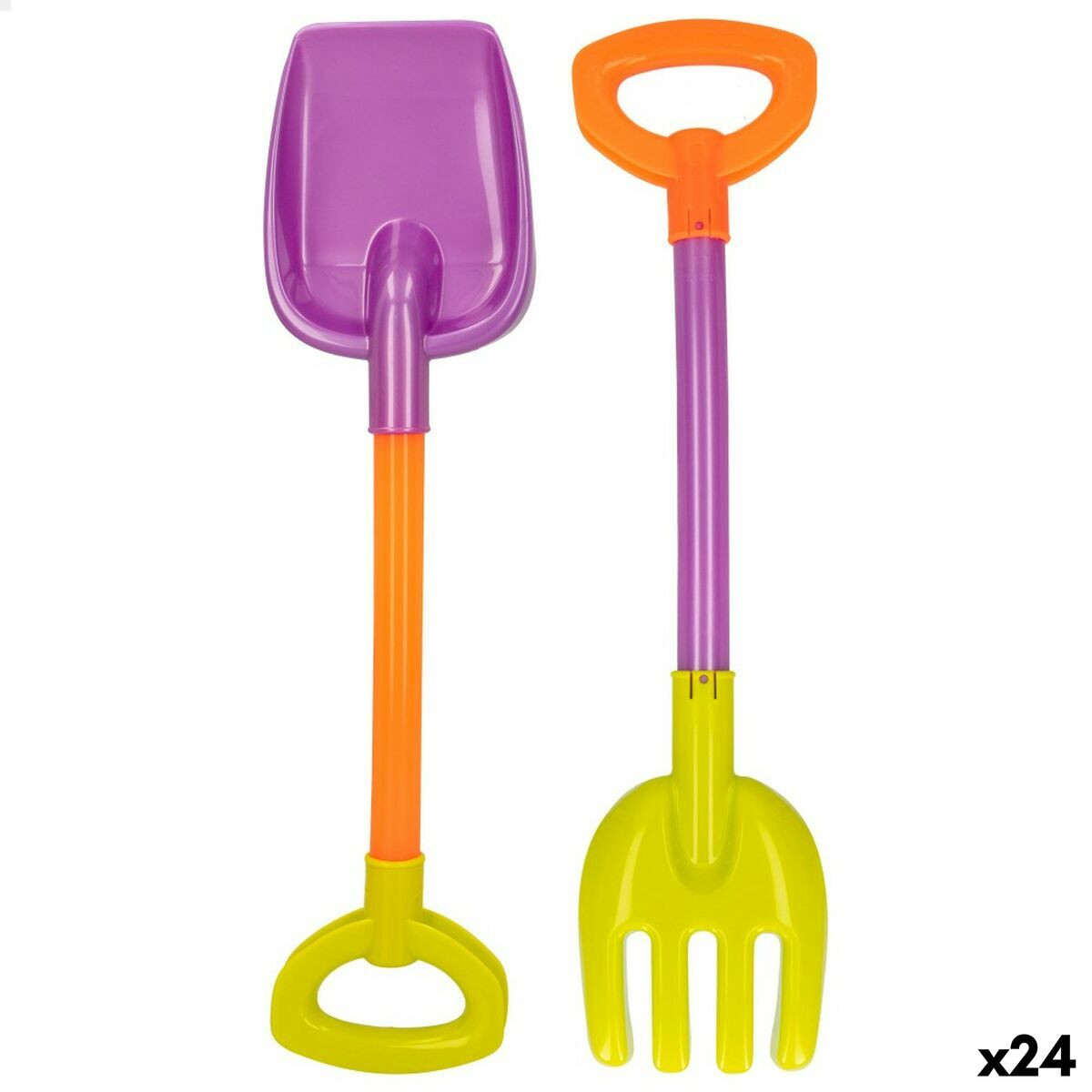 Strandleksaker set Colorbaby 39 cm 2 Delar (24 antal) - 3