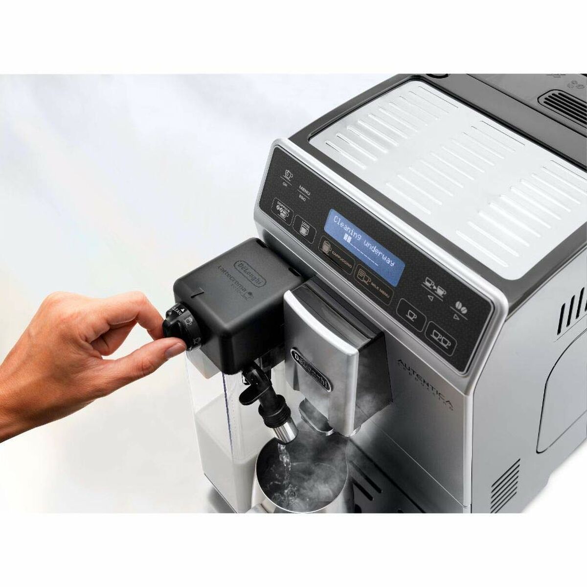 Superautomatisk kaffebryggare DeLonghi Cappuccino ETAM 29.660.SB Silvrig 1450 W 15 bar 1,4 L - 5