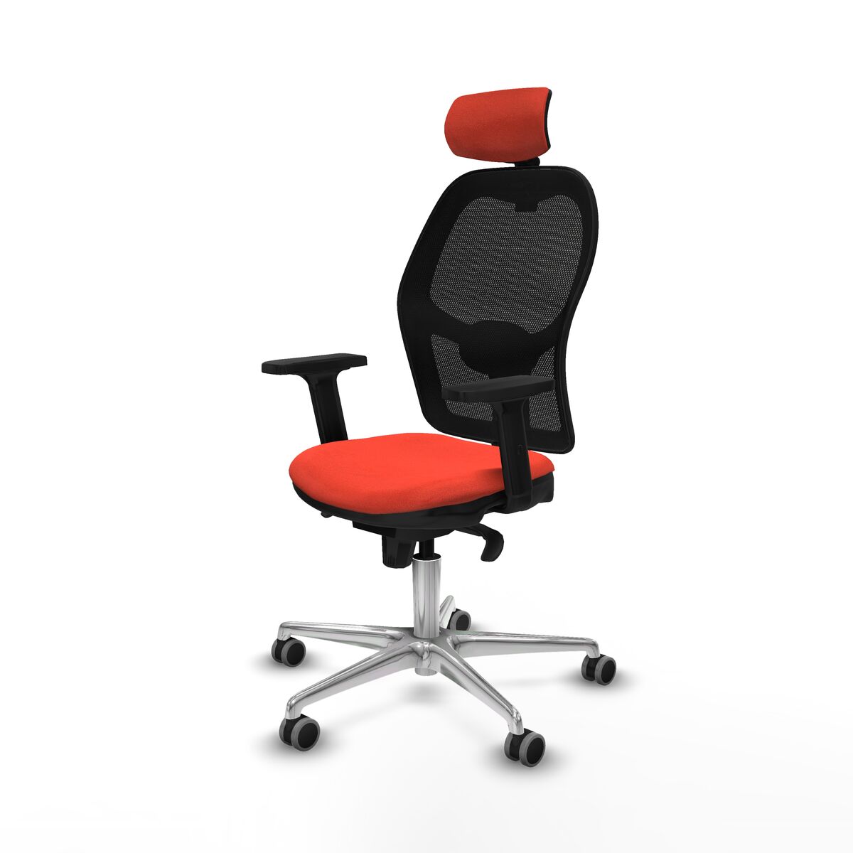Kontorsstol med nackstöd Jorquera Piqueras y Crespo 2D086G2 Mörk Orange - 2
