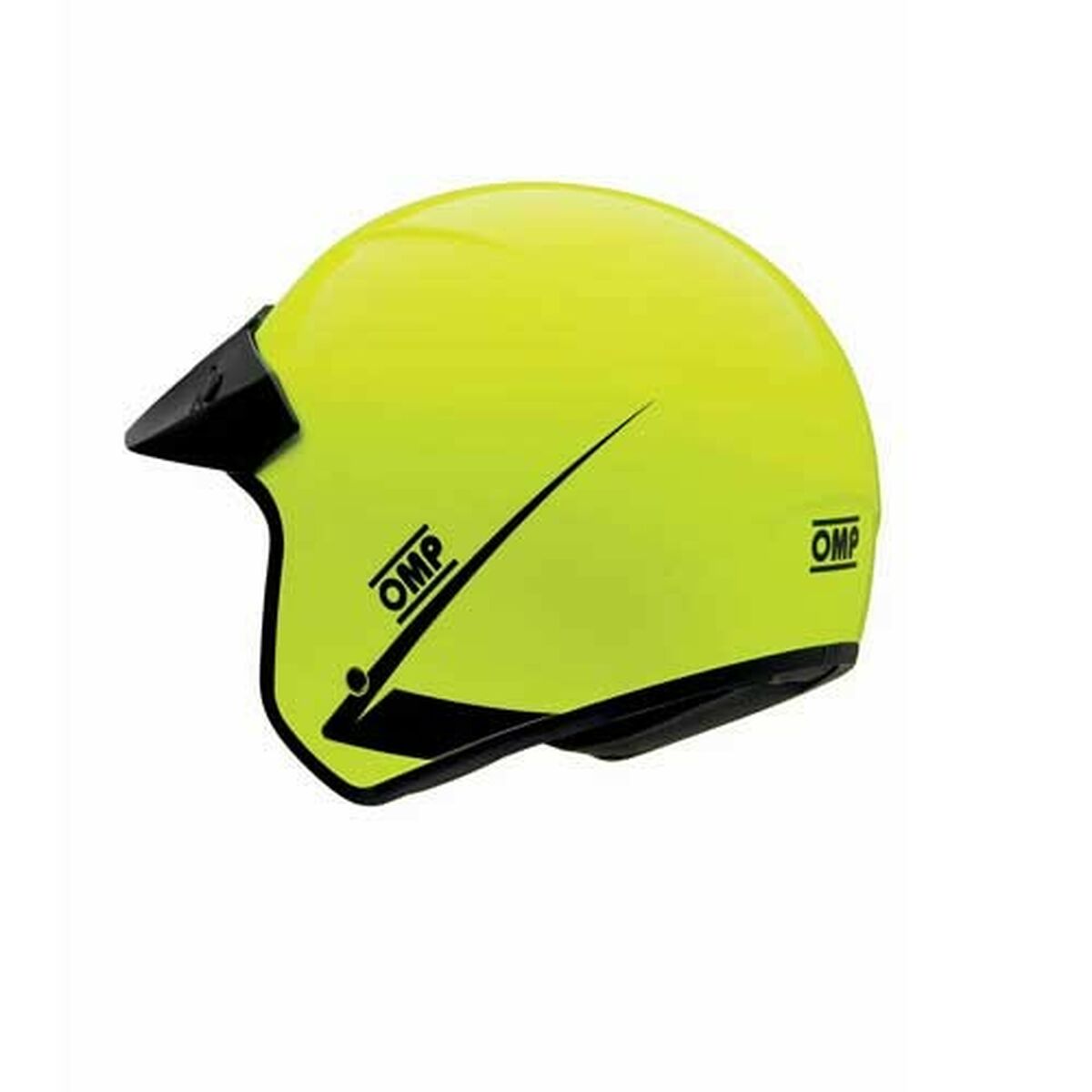 Hjälm OMP star Gul Vit S - 3