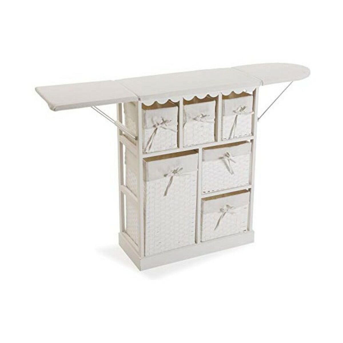 Strykstation Basic Vit Trä (30 x 85 x 130 cm) - 2