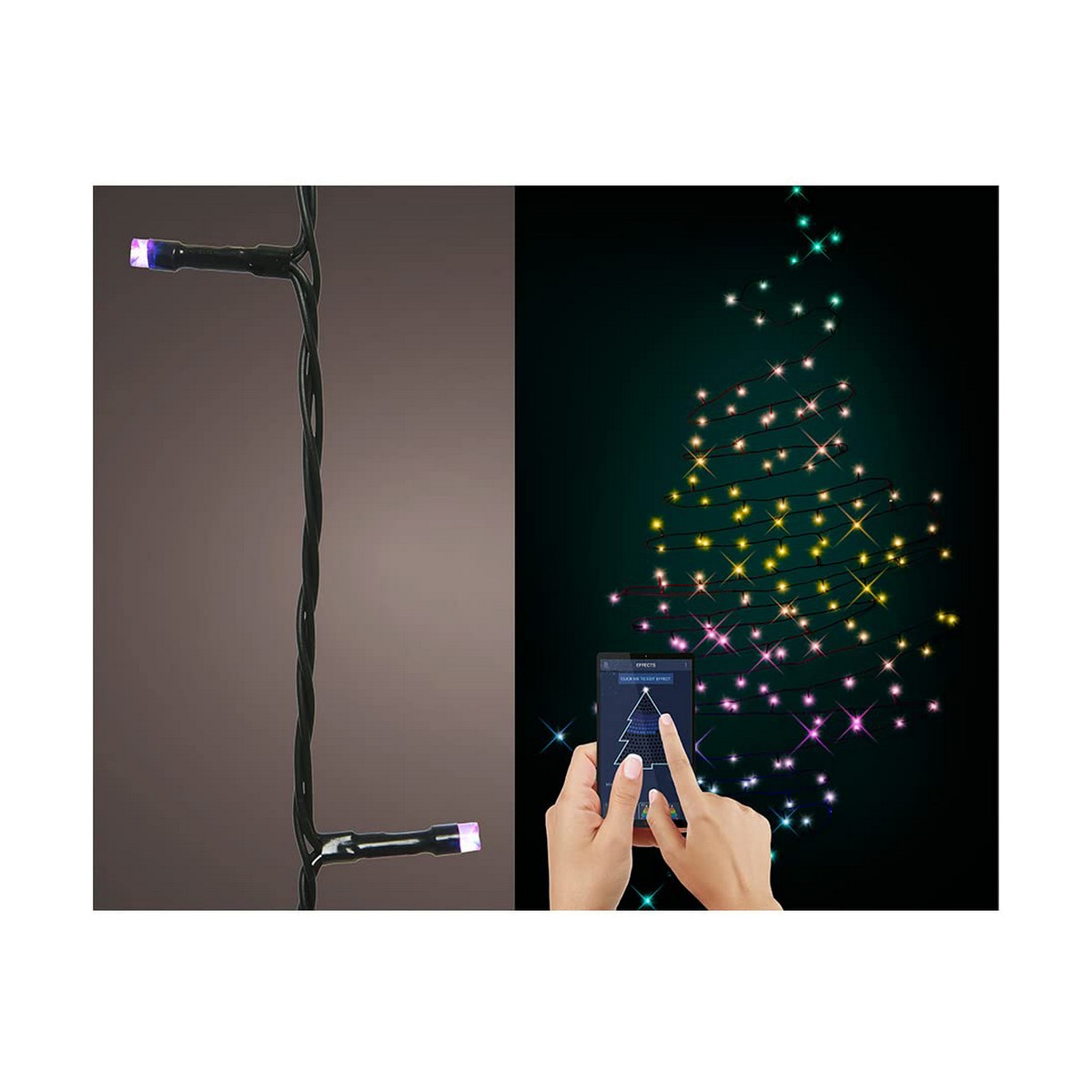 LED-krans Lumineo Multicolour - 2