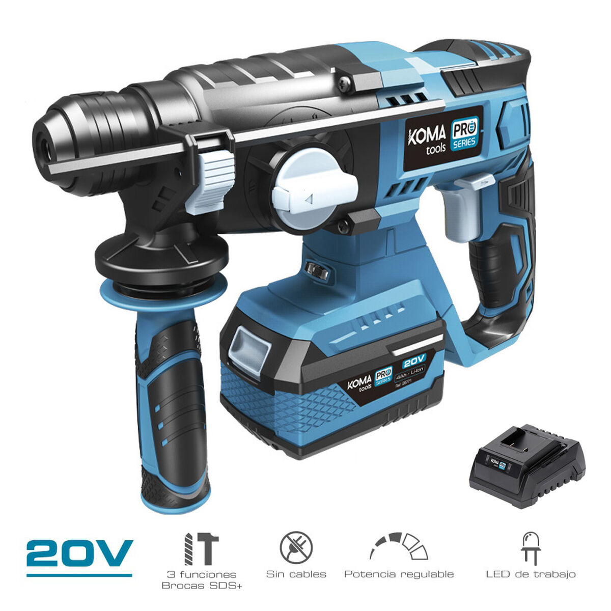 Perforeringshammare Koma Tools Pro Series - 4