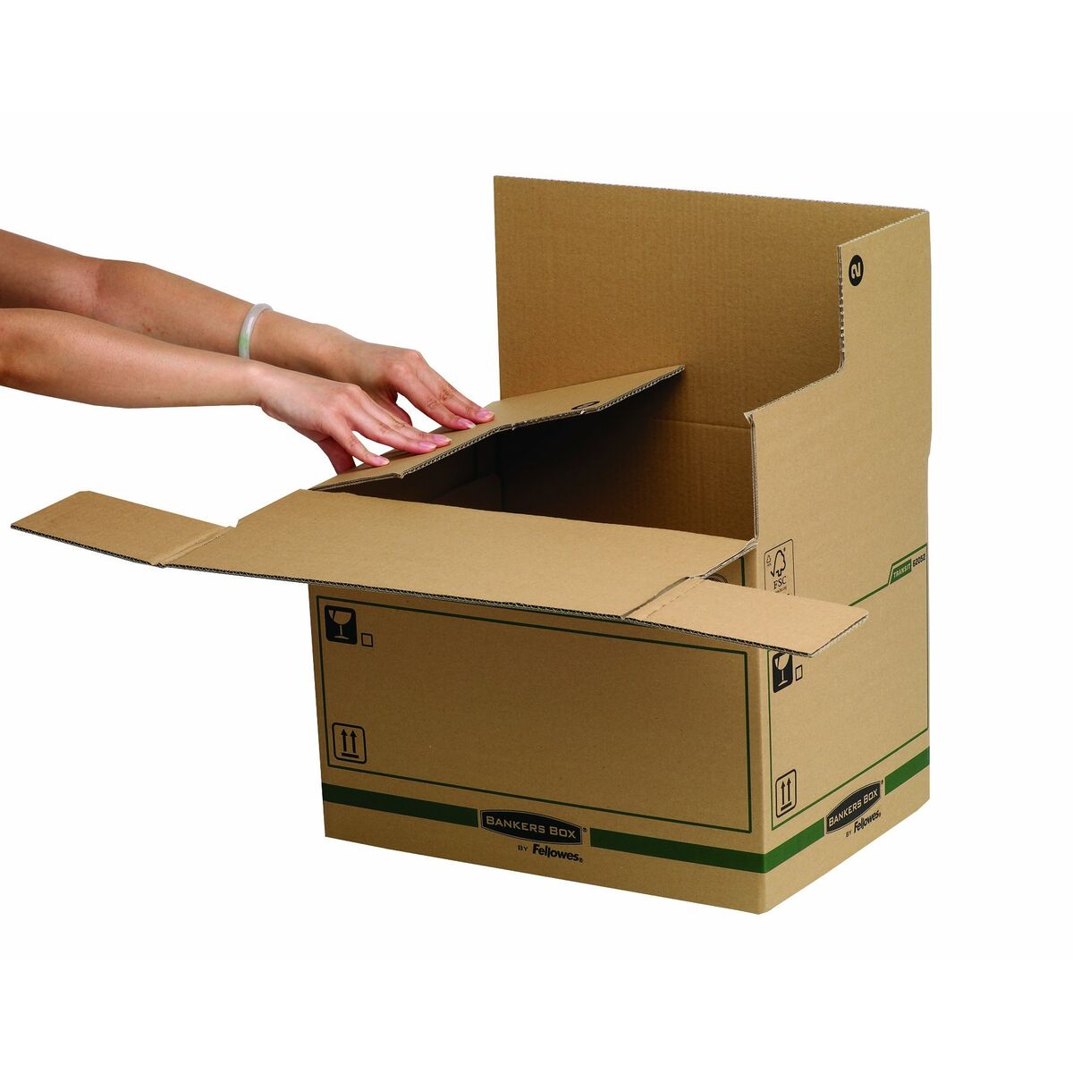 Kartong för flyttning Fellowes 41,2 X 48 X 47 cm - 2