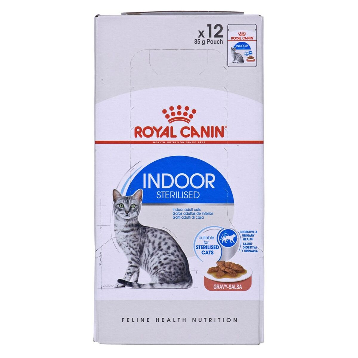 Kattmat Royal Canin Indoor Sterilized Kött 12 x 85 g - 3