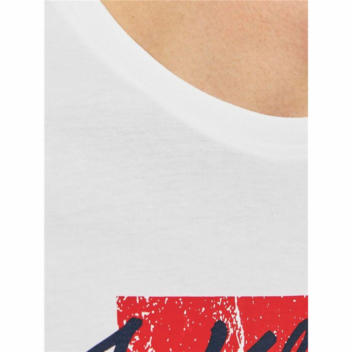T-shirt med kortärm Herr Jack & Jones tiley Vit - 4