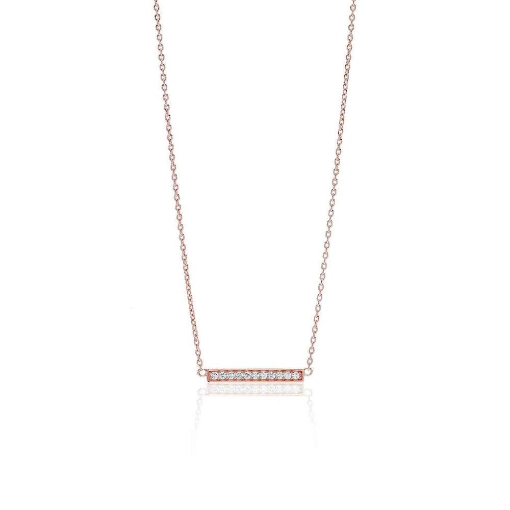 Damhalsband Sif Jakobs C1011-CZ-RG 38 cm