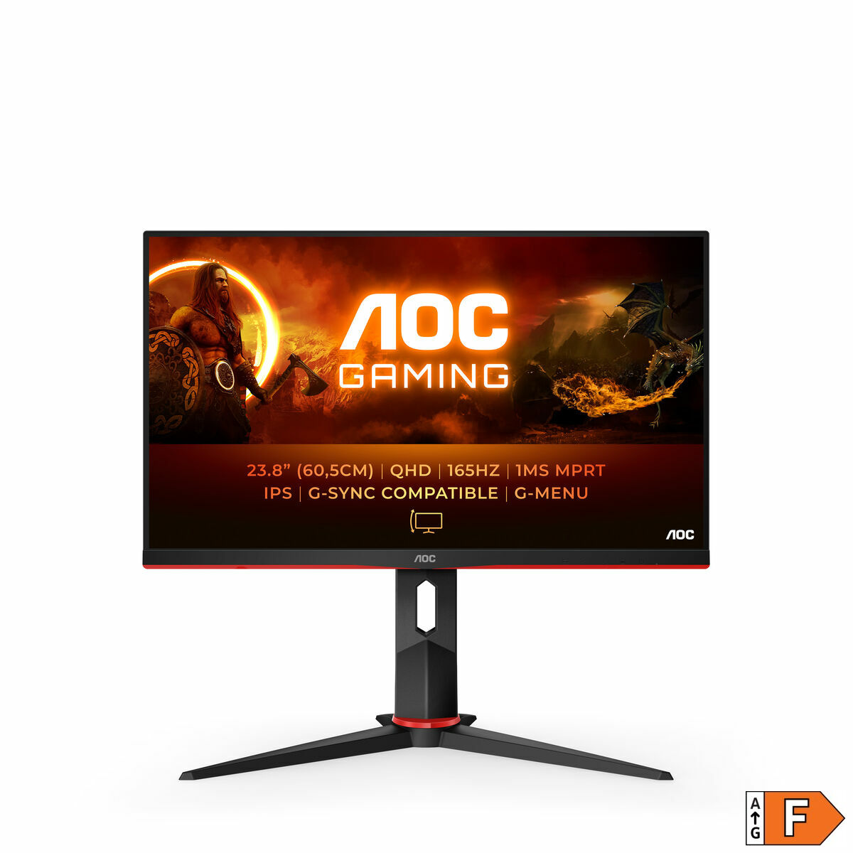 Monitor AOC Q24G2A/BK Quad HD 23,8" - 7