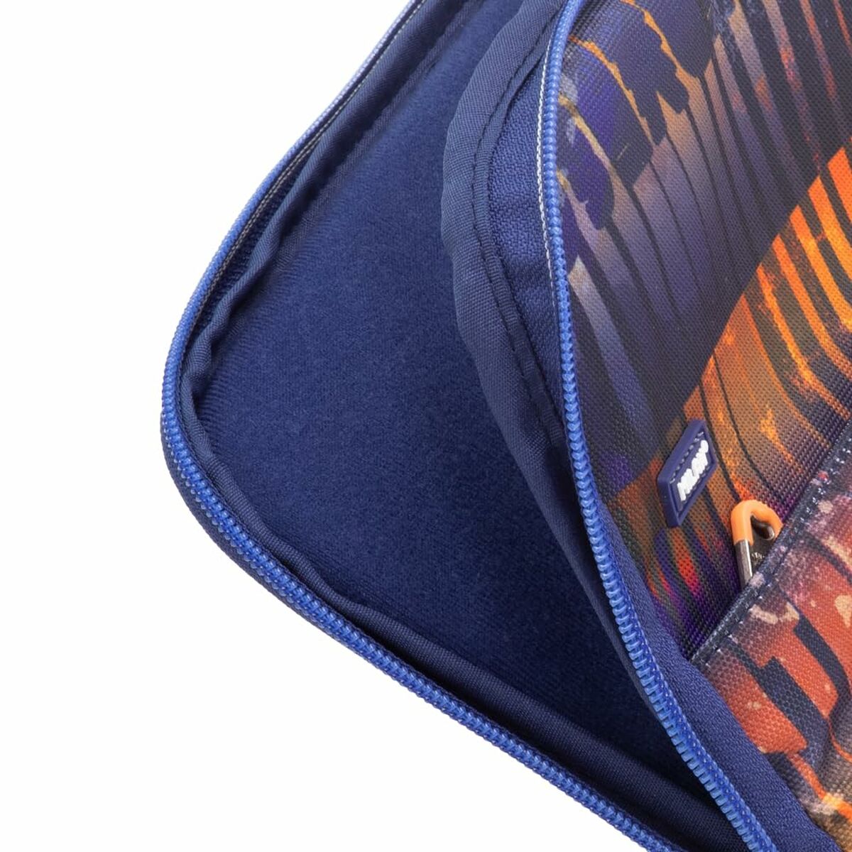 Laptopfodral Milan Fizz Marinblå Orange 13" 34,5 x 26 x 2,5 cm - 2
