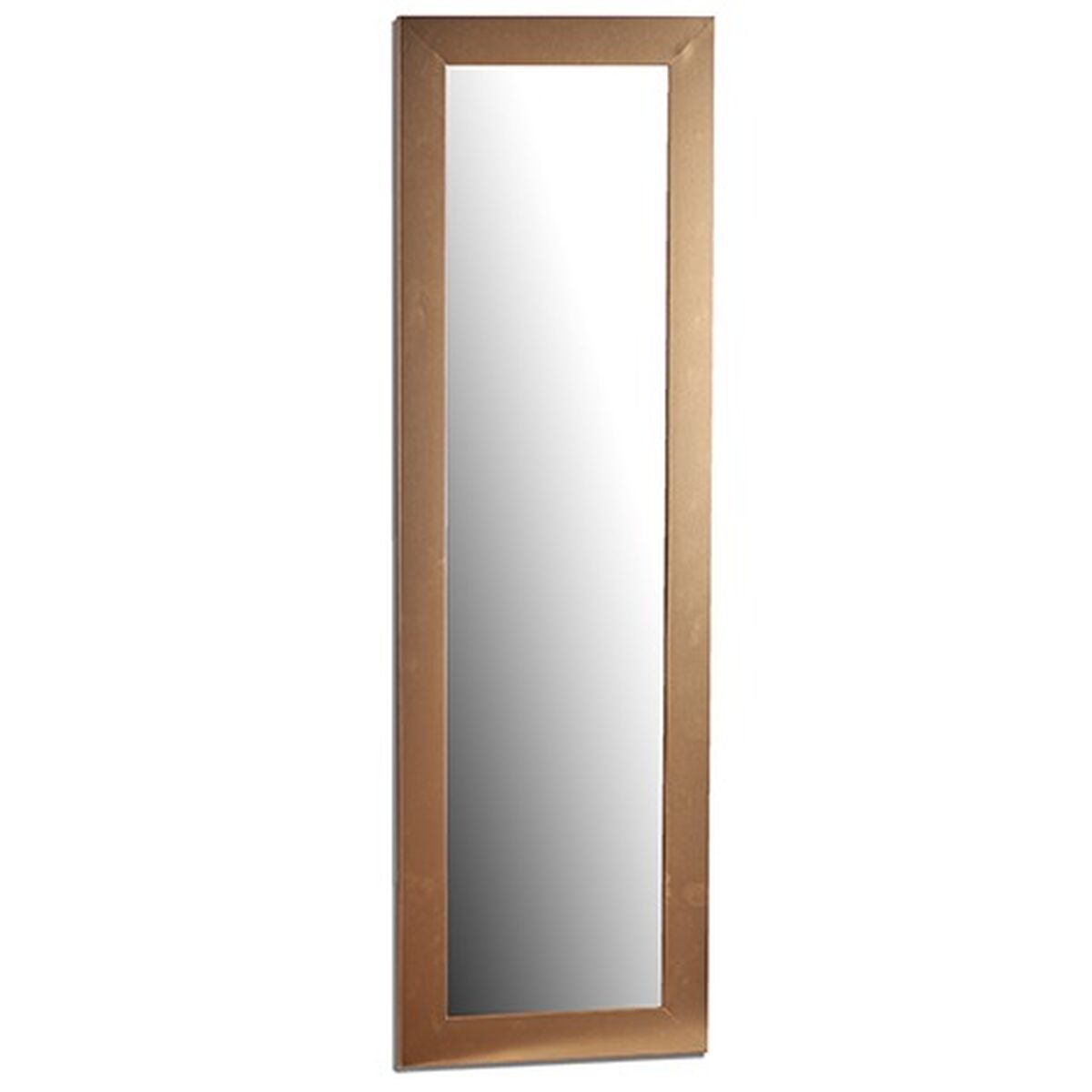 Väggspegel 41 x 131 x 1,5 cm Gyllene Trä Glas (2 antal) - 2
