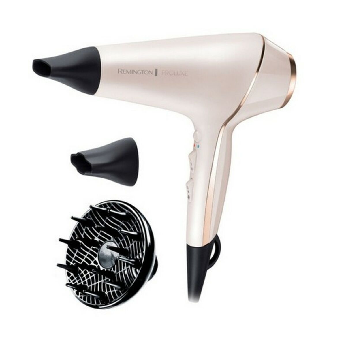 Hårtork PROluxe AC9140 Remington AC9140 2400W Svart Beige 2400 W - 3