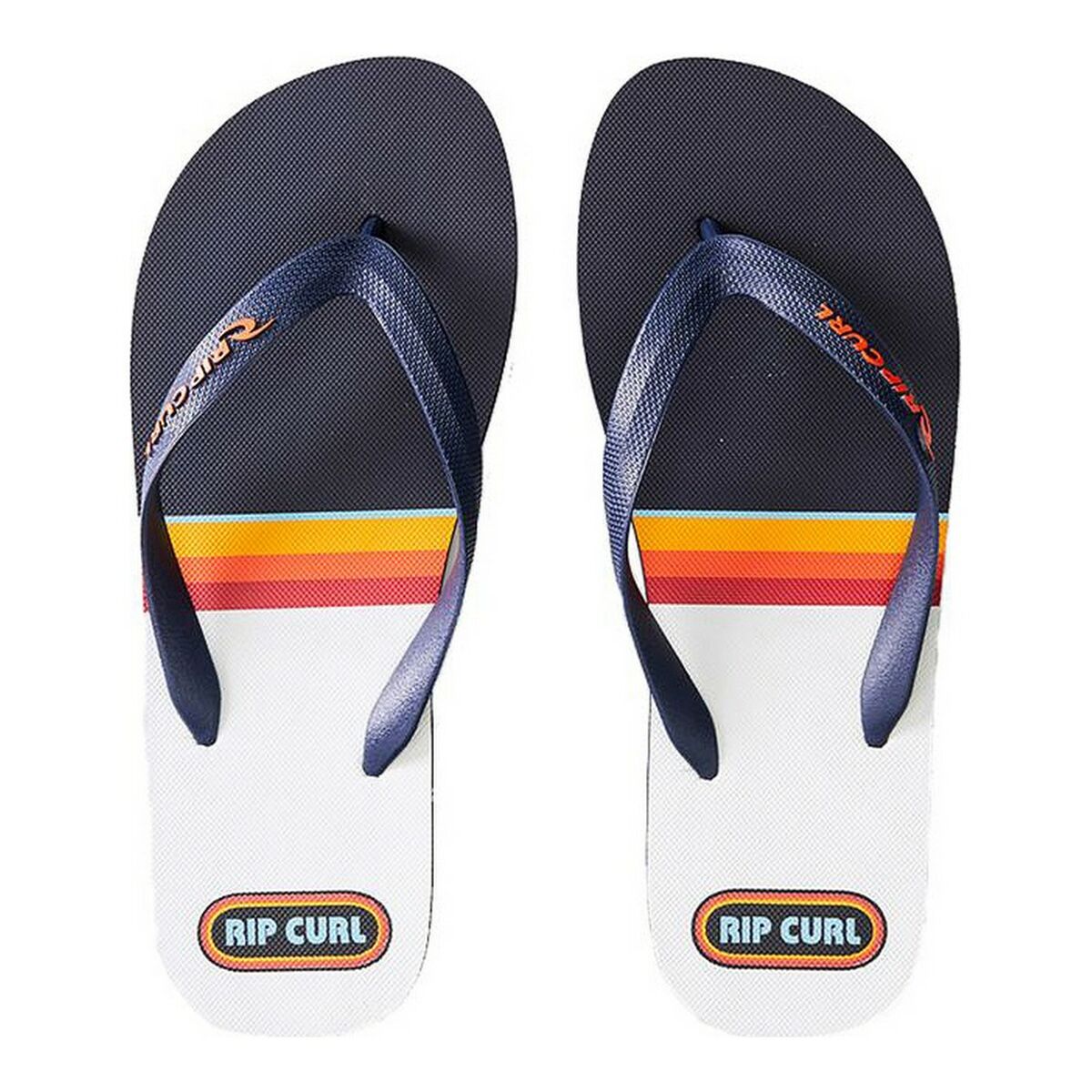 Strandtofflor för män Rip Curl Revival Strip Svart Vit