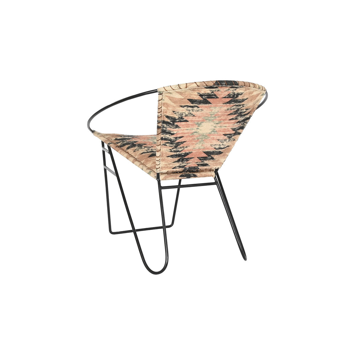 Stol DKD Home Decor Multicolour 76 x 76 x 63 cm - 9