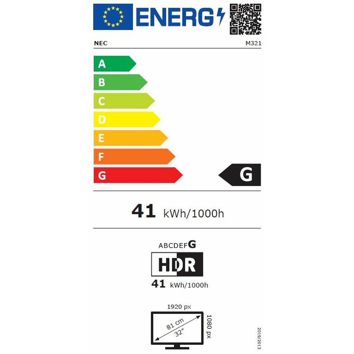 Videovägg Monitor NEC 60005288 LFD Full HD 32" 32" - 4