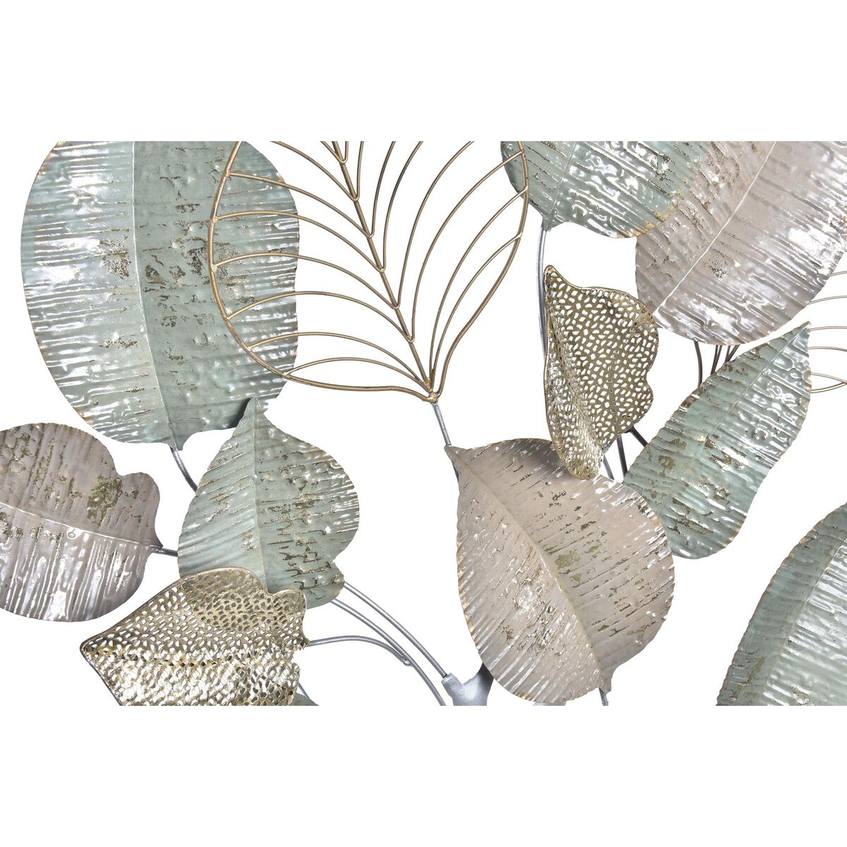Väggdekoration DKD Home Decor Metall Grön (102 x 7 x 108.6 cm) - 3