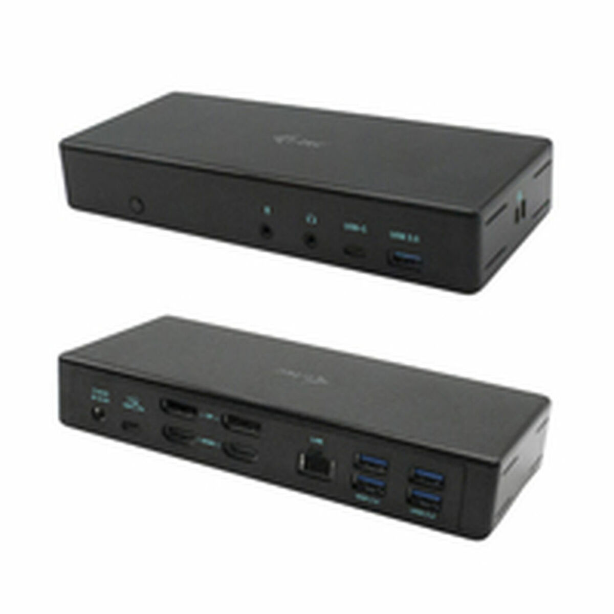 USB-HUB i-Tec C31QUATTRODOCKPD Svart - 2