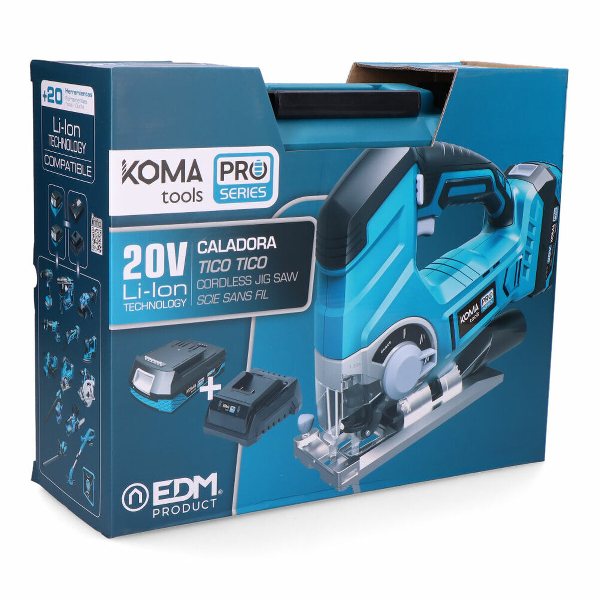Jigsaws Koma Tools pro series battery 20 V - 7