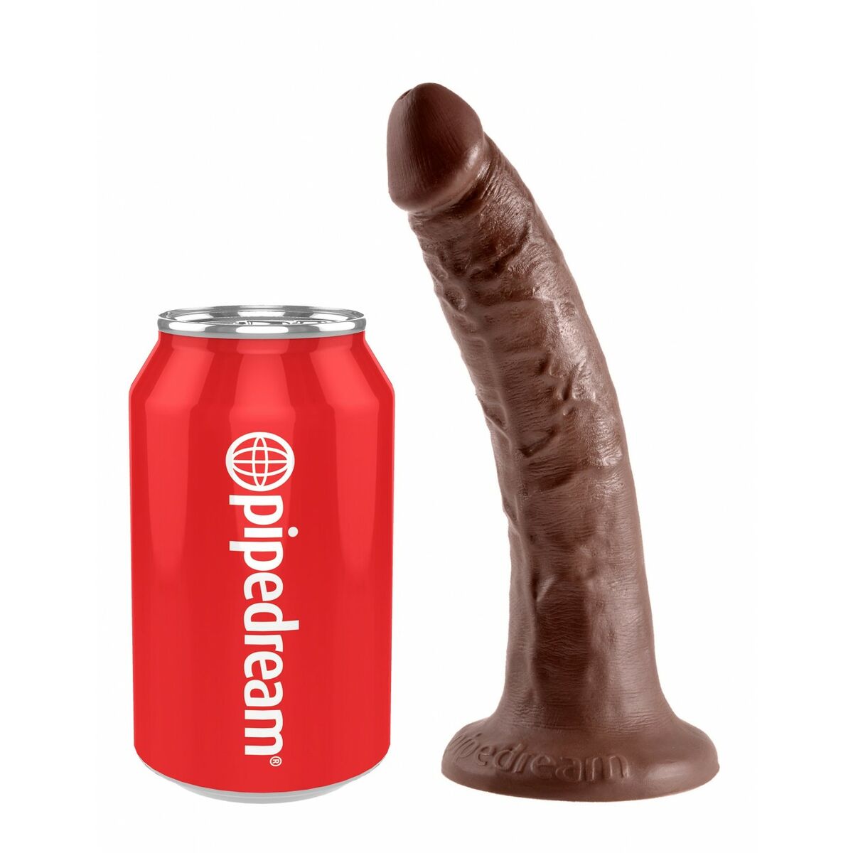 Dildo Pipedream King Cock Brun - 3