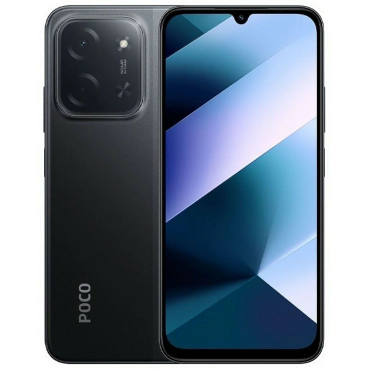 Smartphone Poco C85 6,9" Octa Core 6 GB RAM 128 GB Svart