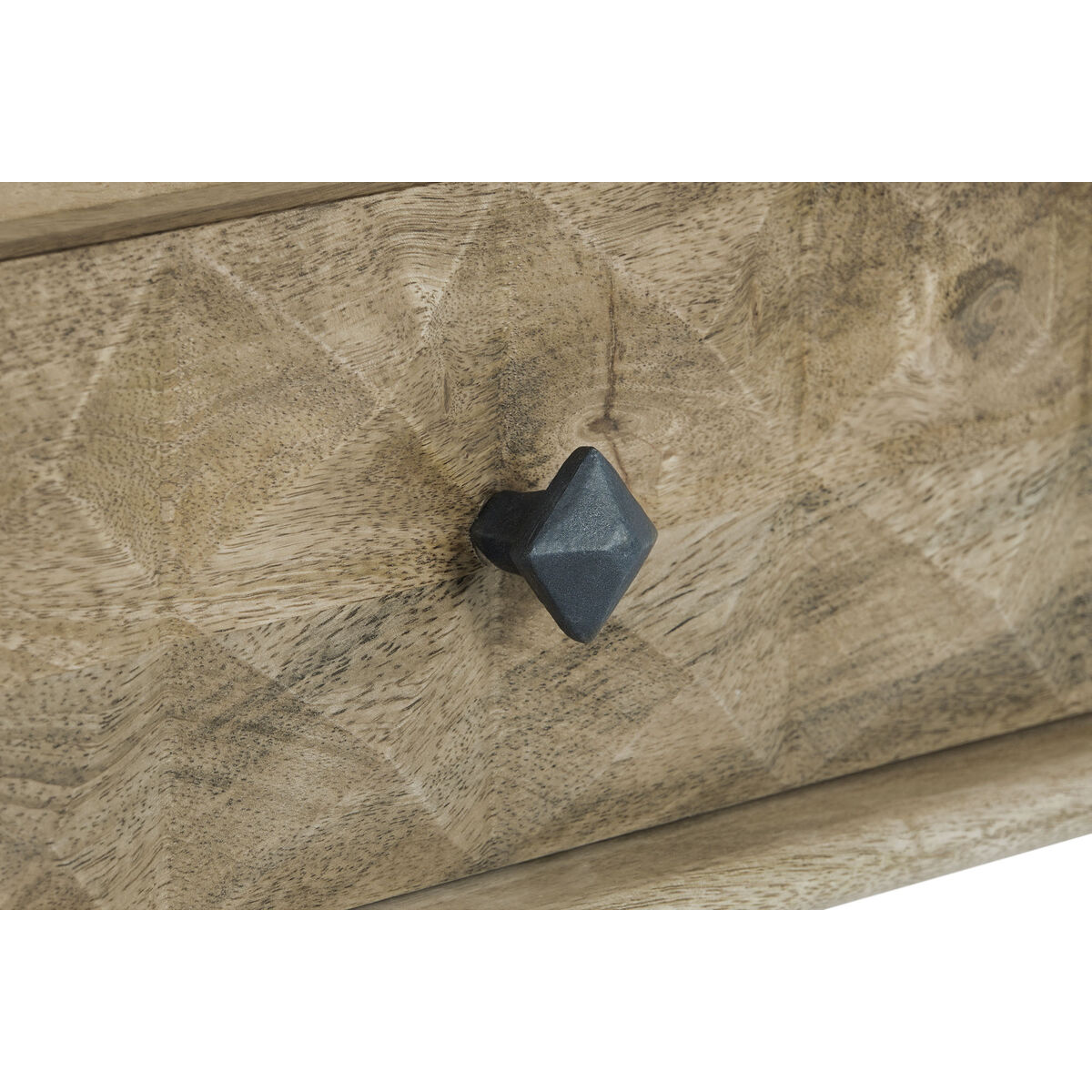 Soffbord DKD Home Decor 116 x 60 x 46 cm Metall Aluminium Mangoträ - 7