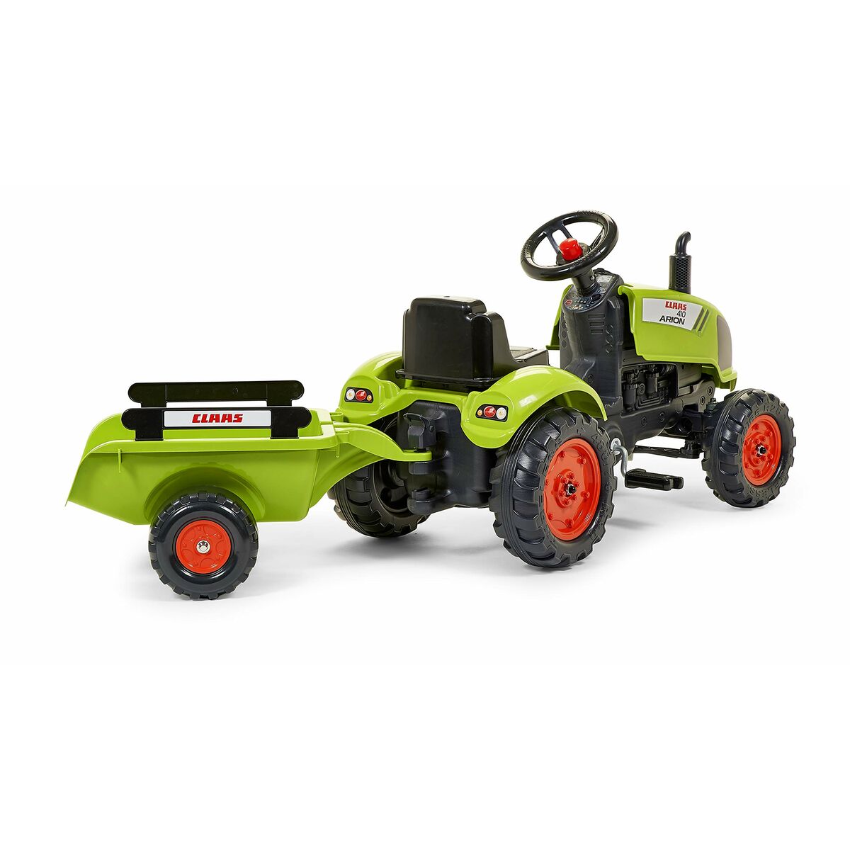 Pedaltraktor Falk Claas 410 Arion Grön - 7