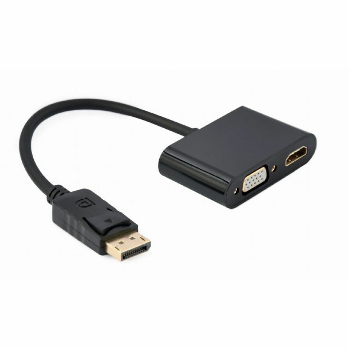 DisplayPort till HDMI Adapter GEMBIRD A-DPM-HDMIFVGAF-01 Svart 10 cm